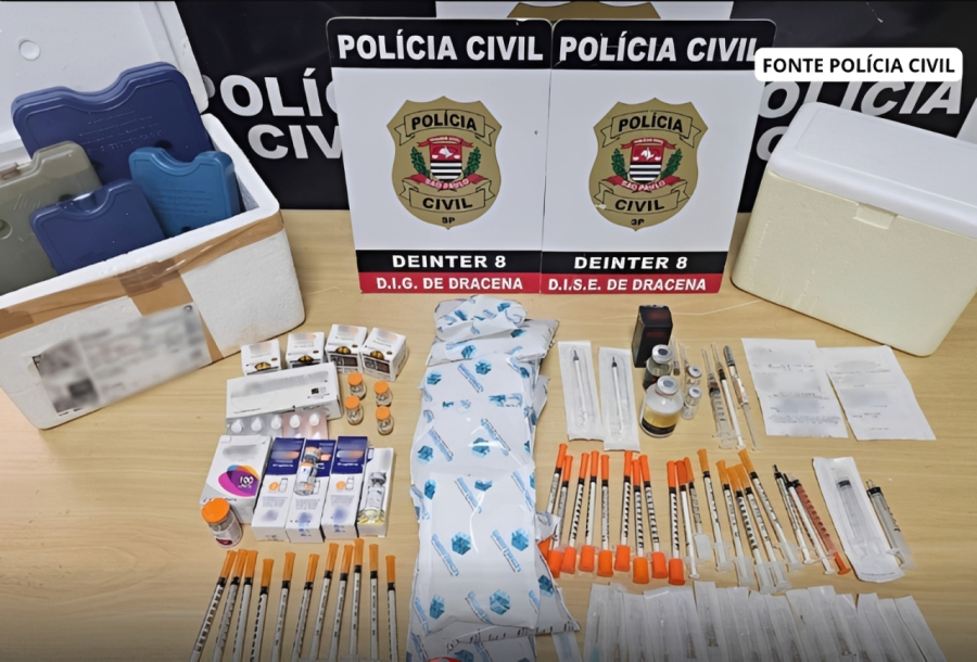 POLÍCIA CIVIL DEFLAGRA OPERAÇÃO CONTRA VENDA CLANDESTINA DE CANETAS EMAGRECEDORAS EM DRACENA