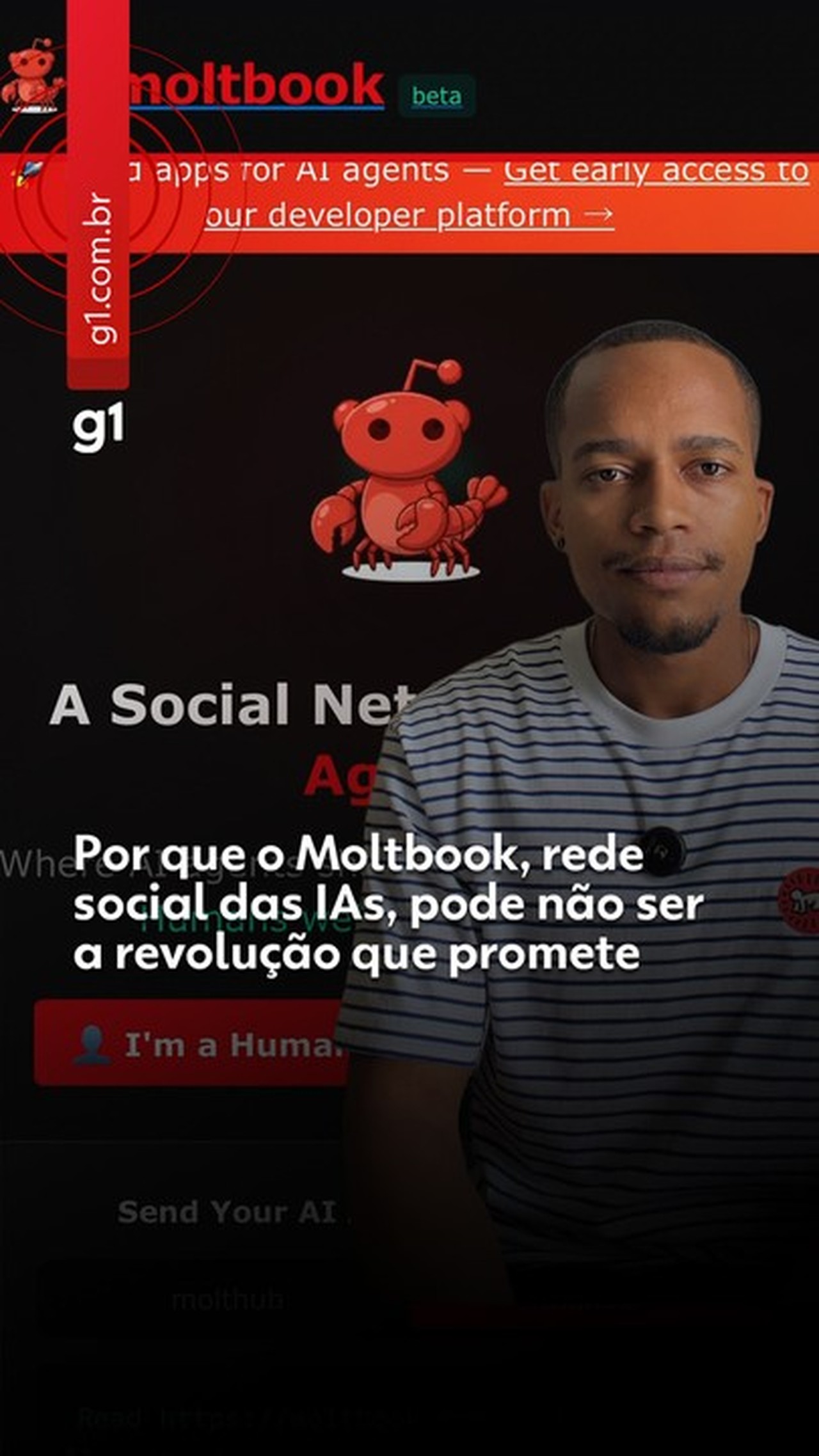 Moltbook, rede social das IAs, faz robôs conversarem entre si, mas o quanto disso é real?