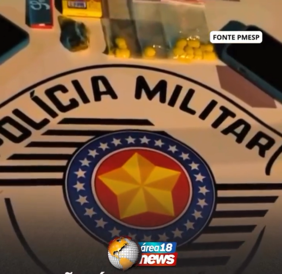  FOLIÃO É FLAGRADO COM DROGAS EM ÔNIBUS RUMO AO CARNAVAL E CONFESSA QUE PRETENDIA V+ENDER ENTORPECENTES NA FESTA, EM CASTILHO