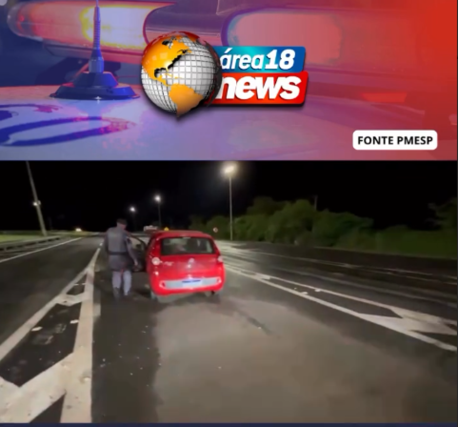 TOR PRENDE HOMEM NA SP-300 COM COCAÍNA AVALIADA EM MAIS DE R$ 37 MIL EM LAVÍNIA; VEJA VÍDEO