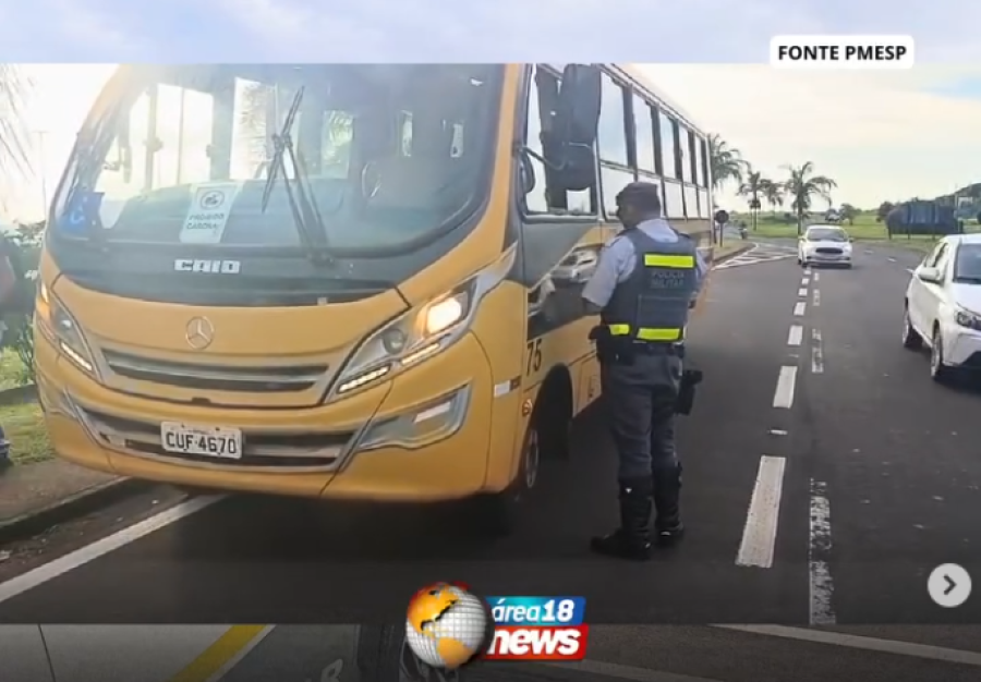 POLICIAMENTO RODOVIÁRIO INTENSIFICA FISCALIZAÇÃO DO TRANSPORTE DE ESTUDANTES EM 2026