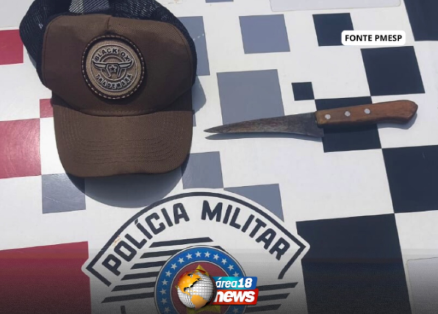  DISCUSSÃO TERMINA EM ATAQUE COM FACA E HOMEM É PRESO POR TENTATIVA DE HOMICÍDIO EM BIRIGUI