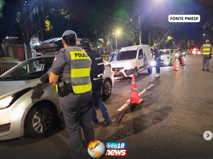  OPERAÇÃO DIREÇÃO SEGURA FLAGRA 33 MOTORISTAS QUE RECUSARAM O BAFÔMETRO EM ARAÇATUBA