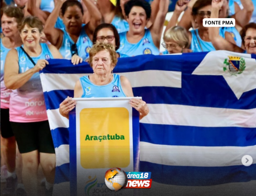 ARAÇATUBA SE PREPARA PARA RECEBER 2.500 ATLETAS NO 28º JOGOS DA MELHOR IDADE