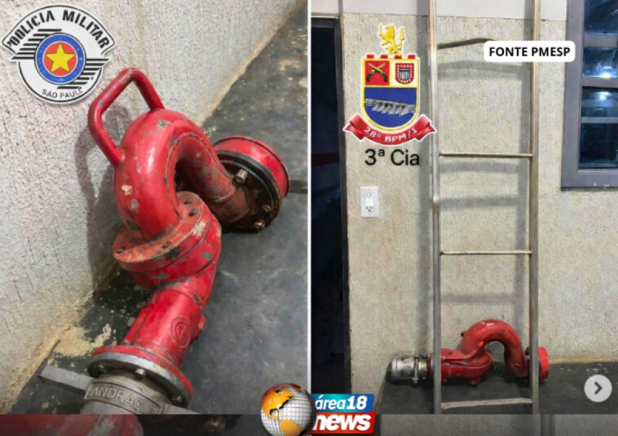 DUPLA É PRESA EM FLAGRANTE FURTANDO EQUIPAMENTOS DE REPARTIÇÃO PÚBLICA EM MIRANDÓPOLIS