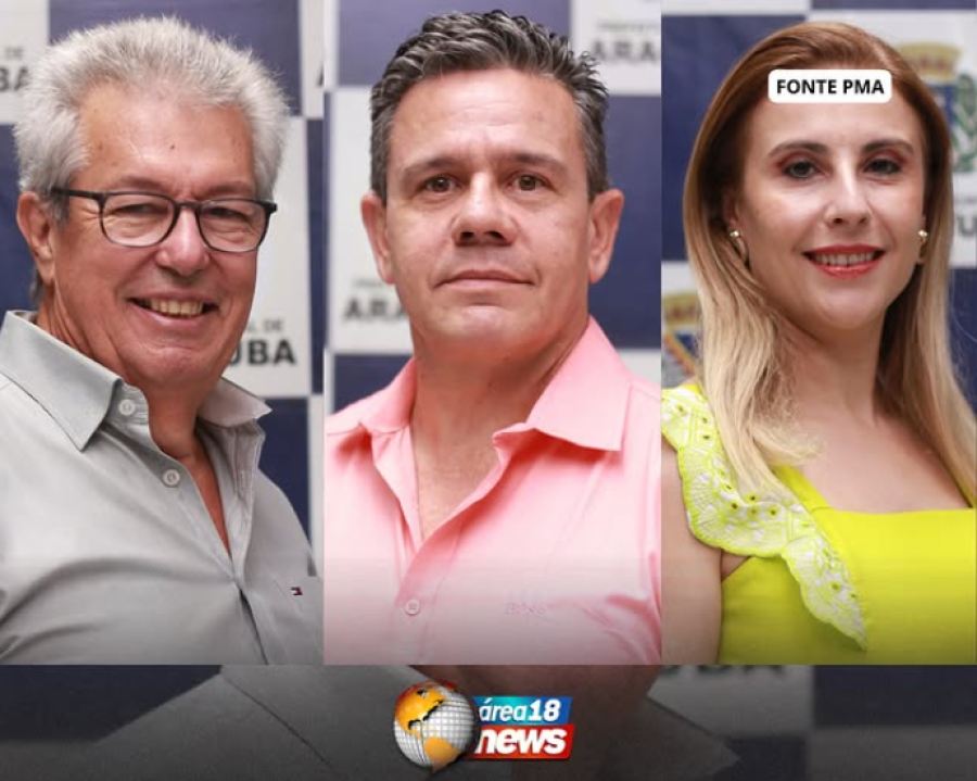 PREFEITO DE ARAÇATUBA ANUNCIA TROCA DE TRÊS SECRETÁRIOS, MAS NÃO REVELA MOTIVOS