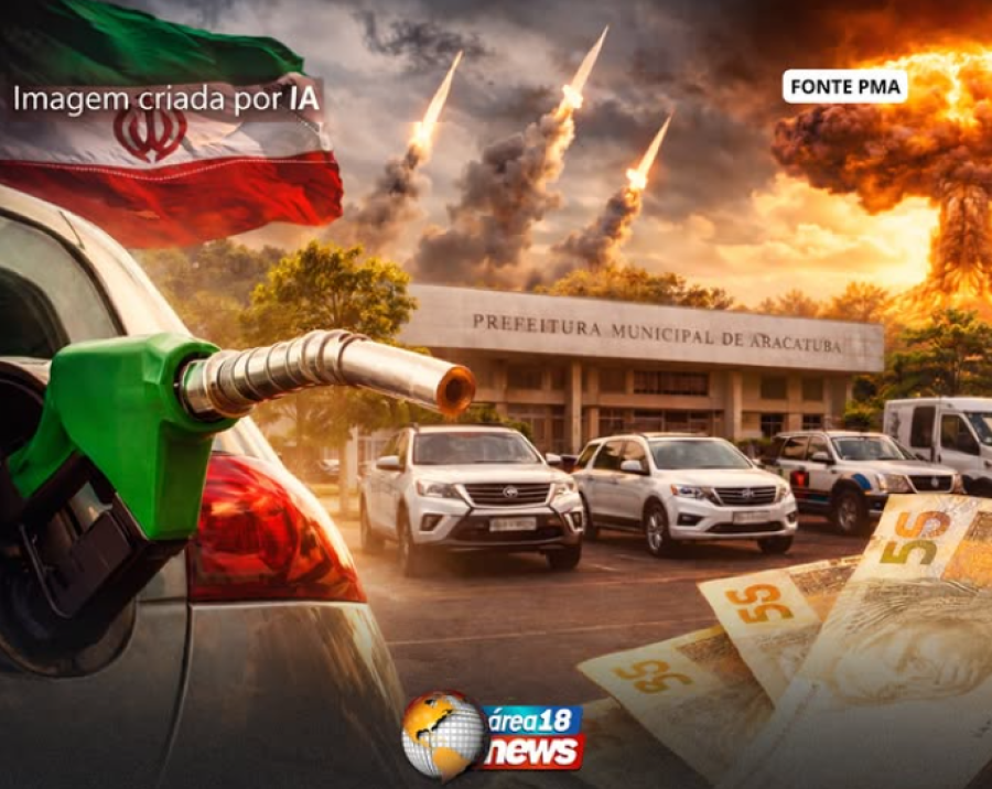  CONFLITO NO ORIENTE MÉDIO ELEVA PREÇO DO DIESEL E ARAÇATUBA CRIA PLANO DE CONTINGÊNCIA
