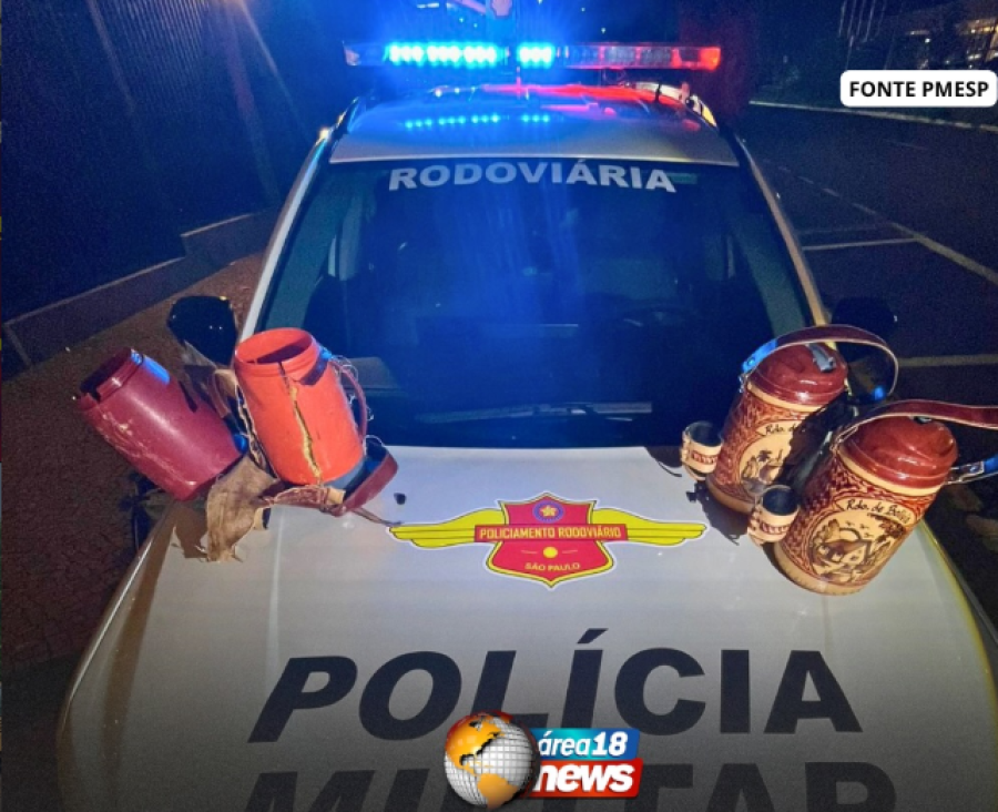 TRAFICANTES ESCONDEM COCAÍNA EM GARRAFAS TÉRMICAS E ACABAM PRESOS NA RONDON