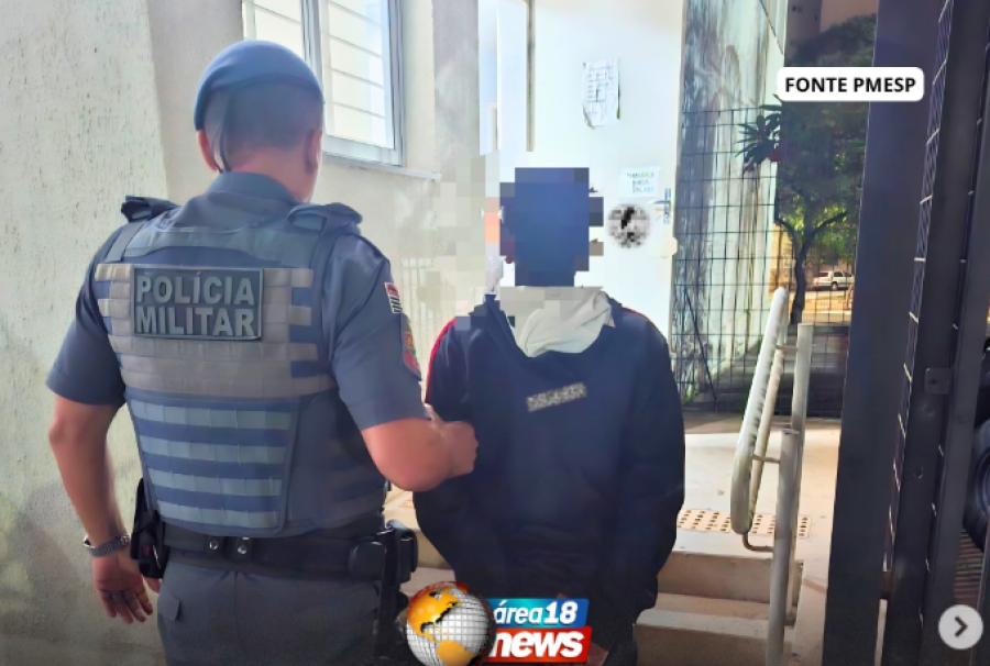 ADOLESCENTE É APREENDIDO POR TRÁFICO DE DROGAS EM PONTO DE ÔNIBUS EM GUARARAPES