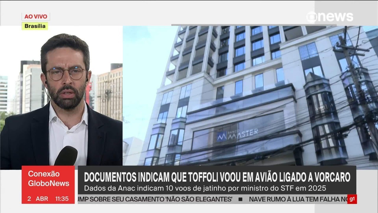 Toffoli viajou em jato de empresa de Vorcaro rumo ao resort Tayayá, diz jornal
