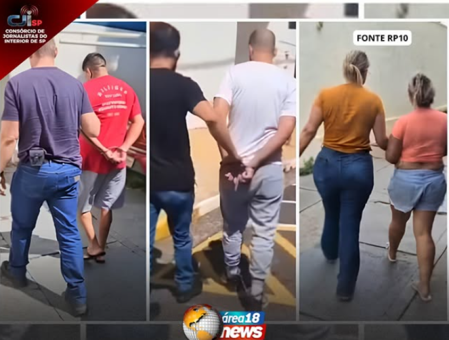  TRIO É PRESO APÓS FURTO MILIONÁRIO COM RAPEL EM JOALHERIA NO INTERIOR DE SP