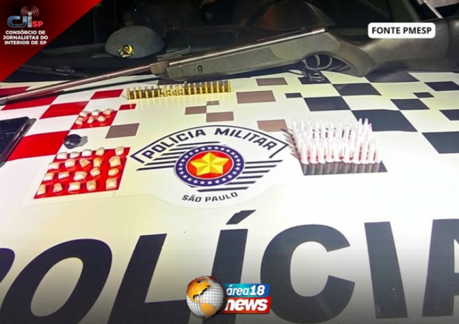 TRAFICANTE CONFESSA CRIME E ENTREGA ESCONDERIJO COM DROGAS E ARMA EM GENERAL SALGADO