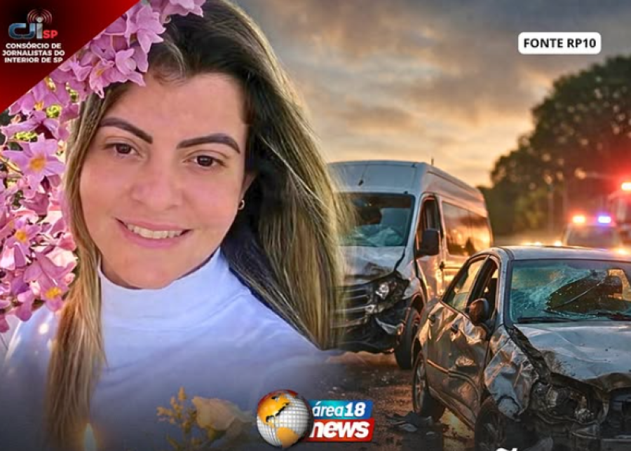 PROFESSORA NÃO RESISTE APÓS ACIDENTE E MORTE COMOVE REGIÃO