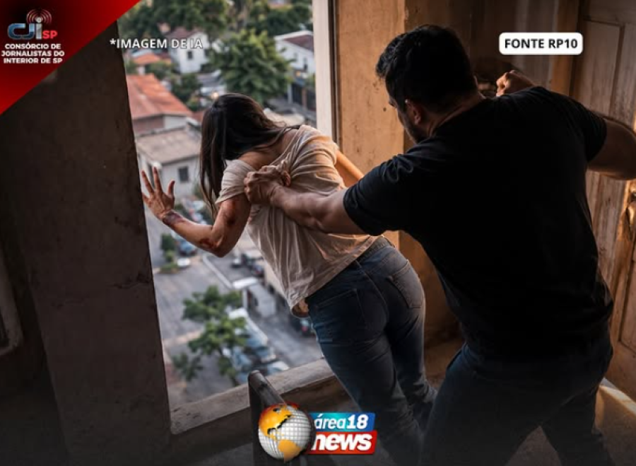 TENTATIVA DE FEMINICÍDIO CHOCA ARAÇATUBA: HOMEM TENTA JOGAR MULHER DE ANDAR ELEVADO