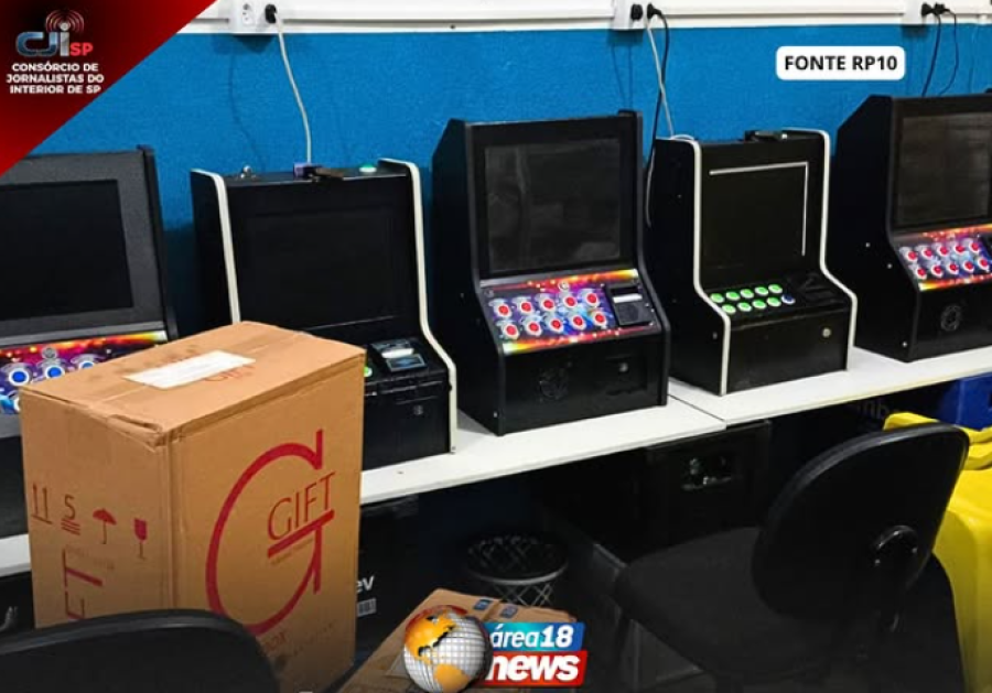  BAR É FLAGRADO COM MÁQUINAS DE JOGO E CIGARROS CONTRABANDEADOS EM BIRIGUI