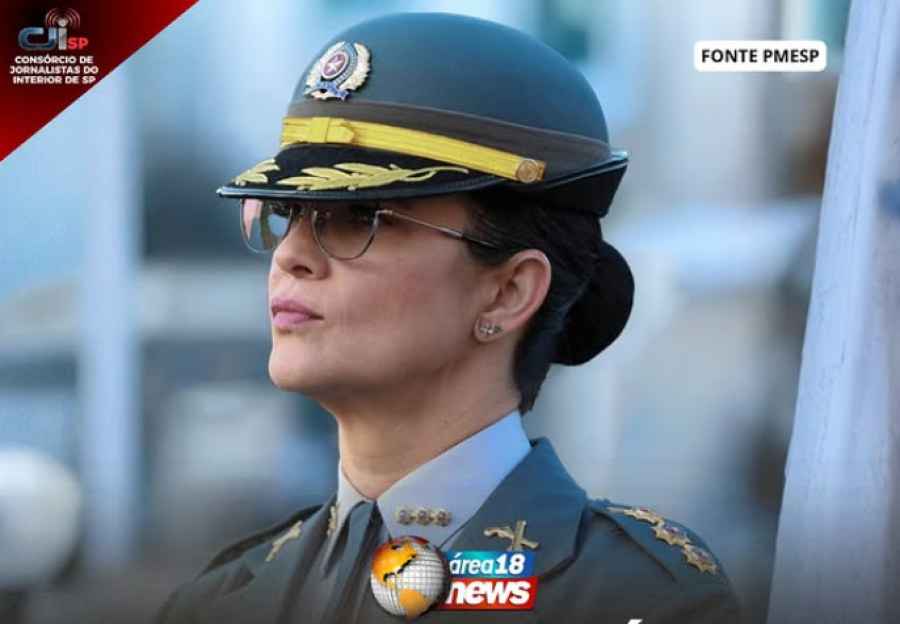 MUDANÇA HISTÓRICA: SÃO PAULO TEM PRIMEIRA MULHER NO COMANDO-GERAL DA POLÍCIA MILITAR