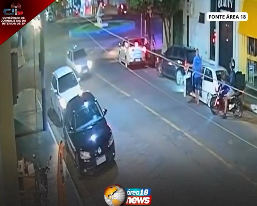 BATEU, DEU RÉ E FUGIU: MOTORISTA CAUSA ACIDENTE E DEIXA PREJUÍZO EM MIRANDÓPOLIS