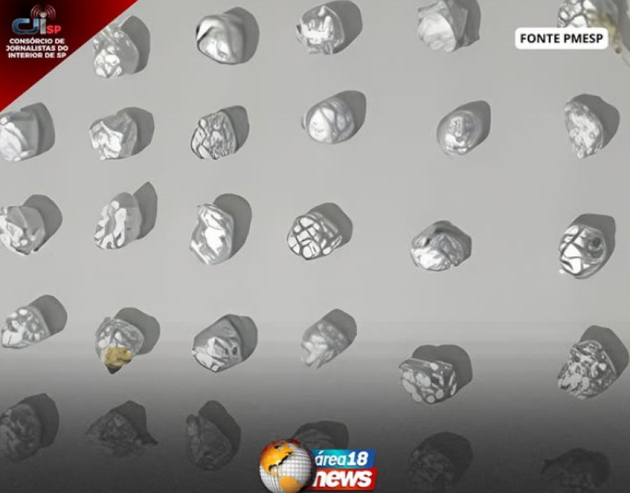 TRÁFICO EM PENÁPOLIS: HOMEM É PRESO COM DROGAS ESCONDIDAS EM CASA