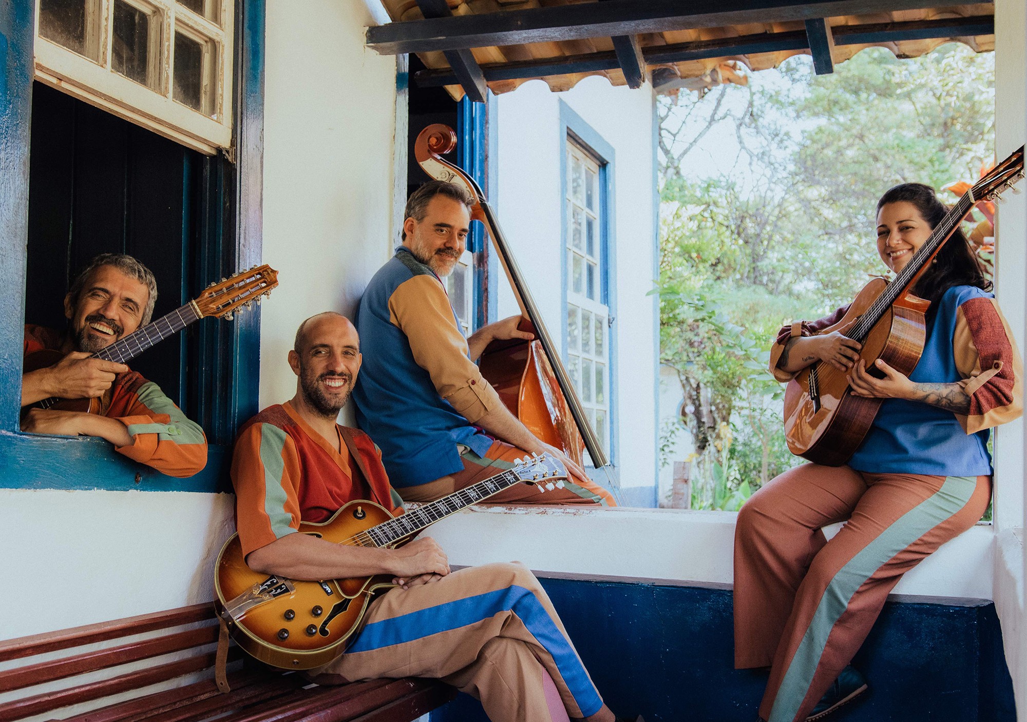 Quarteto Enredado entrelaça Ivan Lins,  Heitor Villa-Lobos e Tonico &amp; Tinoco no repertório do álbum 'Fantasia sertaneja'