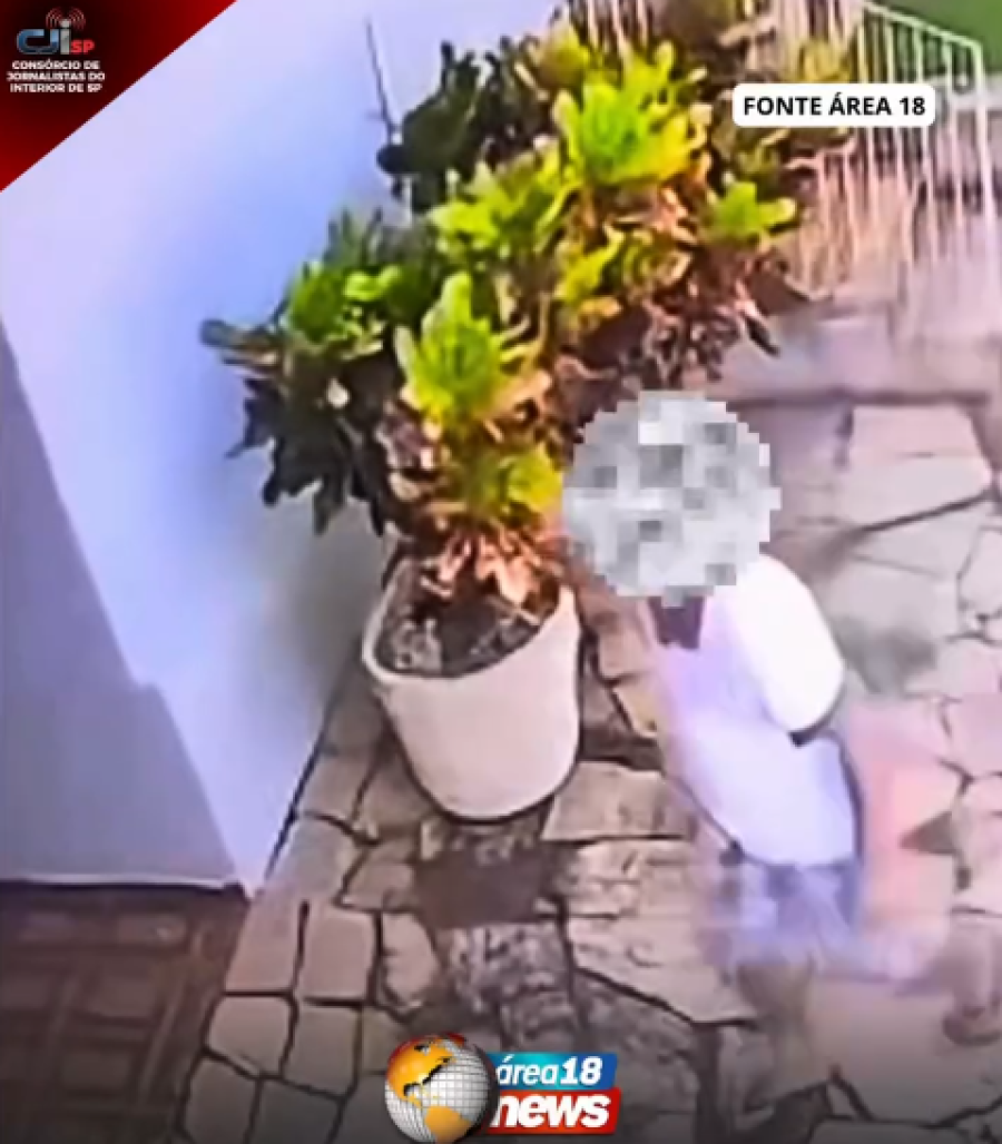 HOMEM INVADE CASA, SE ESCONDE E FAZ NECESSIDADES NO QUINTAL EM VÍDEO DE MORADORA REVOLTADA EM MIRANDÓPOLIS