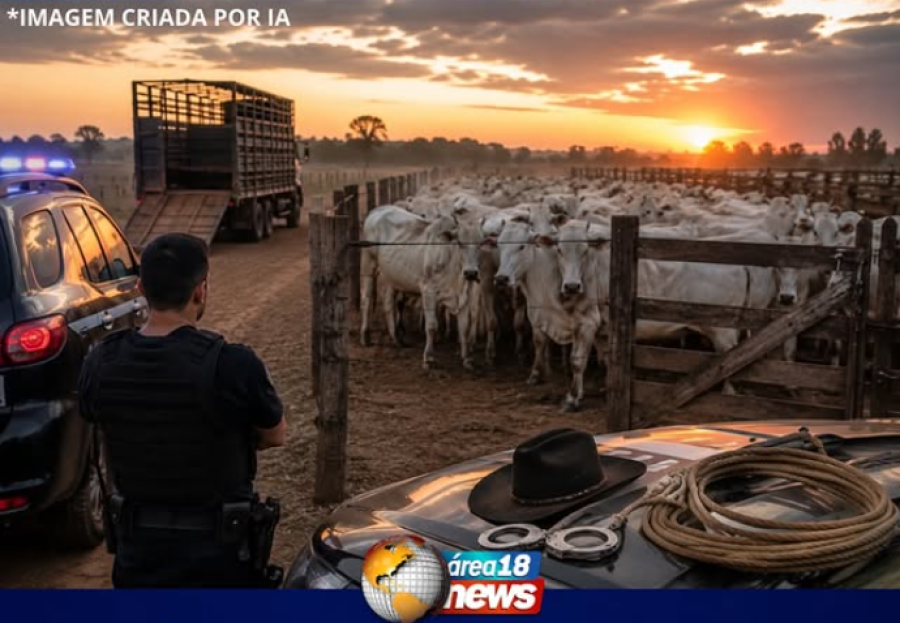 POLÍCIA CIVIL DESARTICULA ORGANIZAÇÃO CRIMINOSA ENVOLVIDA EM FURTO DE GADO NA REGIÃO