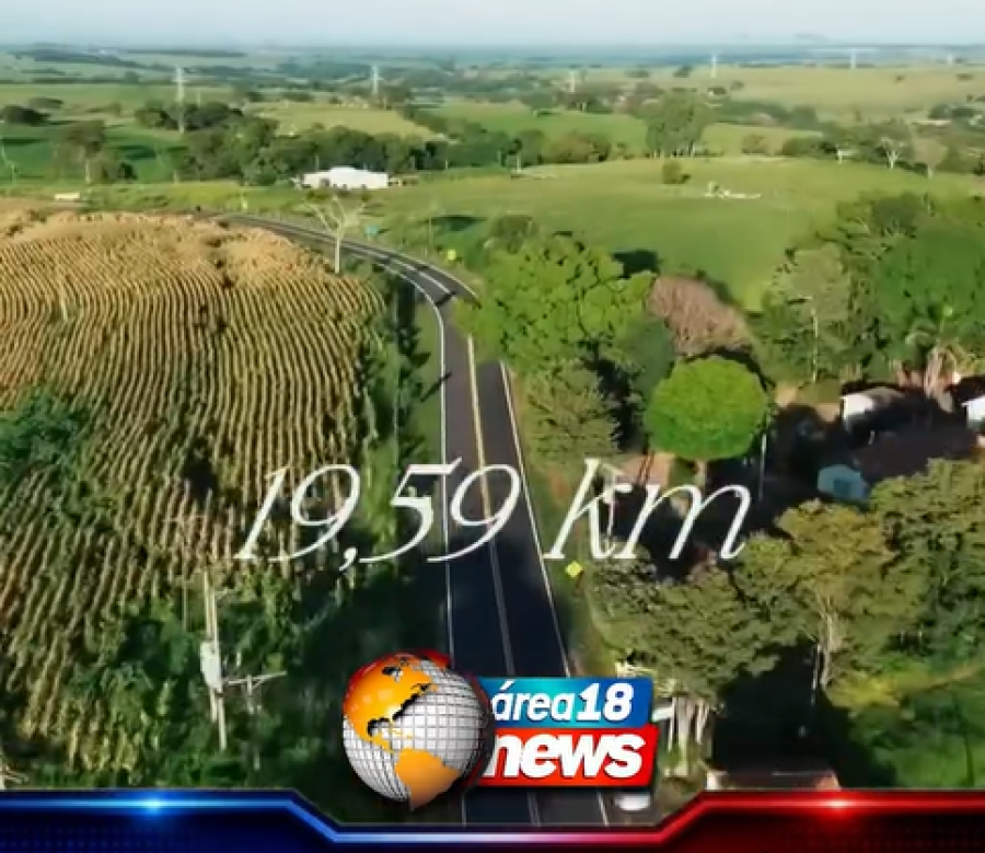 PREFEITURA DE LAVÍNIA DIVULGA ENTREGA DO RECAPEAMENTO DA ESTRADA DO BAIRRO TABAJARA