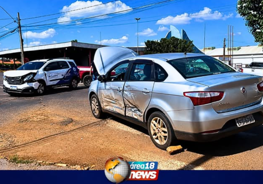 MULHER FICA EM ESTADO DE CHOQUE APÓS ACIDENTE NO CENTRO DE CASTILHO