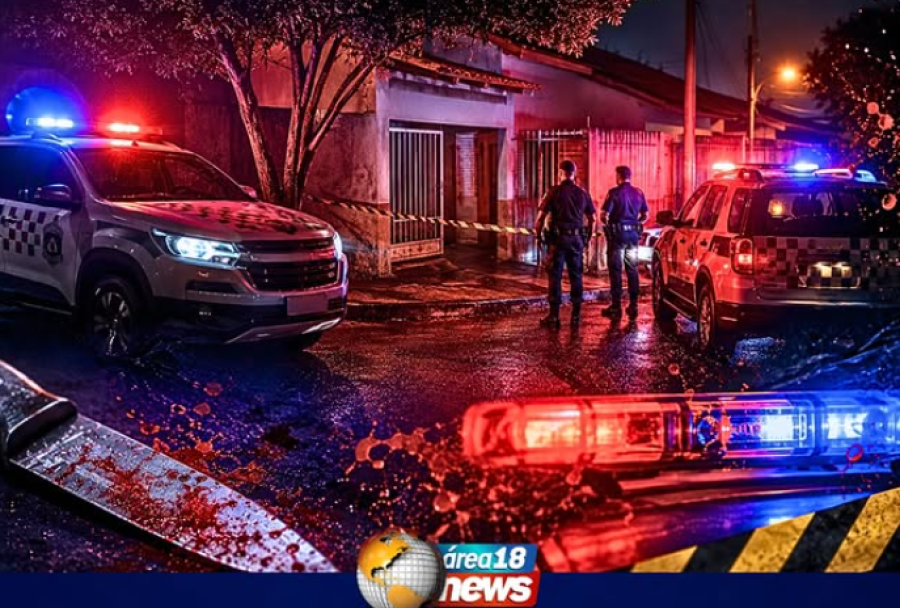 HOMEM É MORTO COM CERCA DE 10 FACADAS APÓS DISCUSSÃO EM RESIDÊNCIA DE ARAÇATUBA