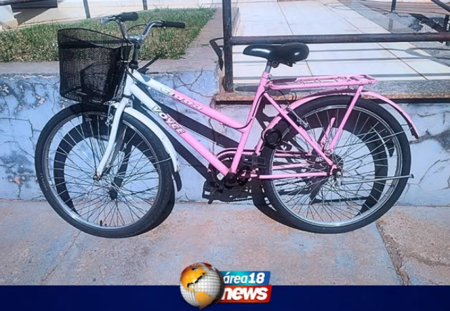 LADRÃO DE BICICLETA É PRESO PELA POLÍCIA MILITAR EM BURITAMA