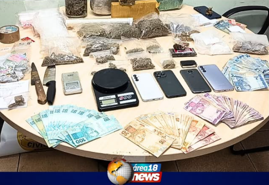  OPERAÇÃO DA FORÇA TÁTICA TERMINA COM APREENSÃO DE DROGAS E PRISÃO EM ILHA SOLTEIRA