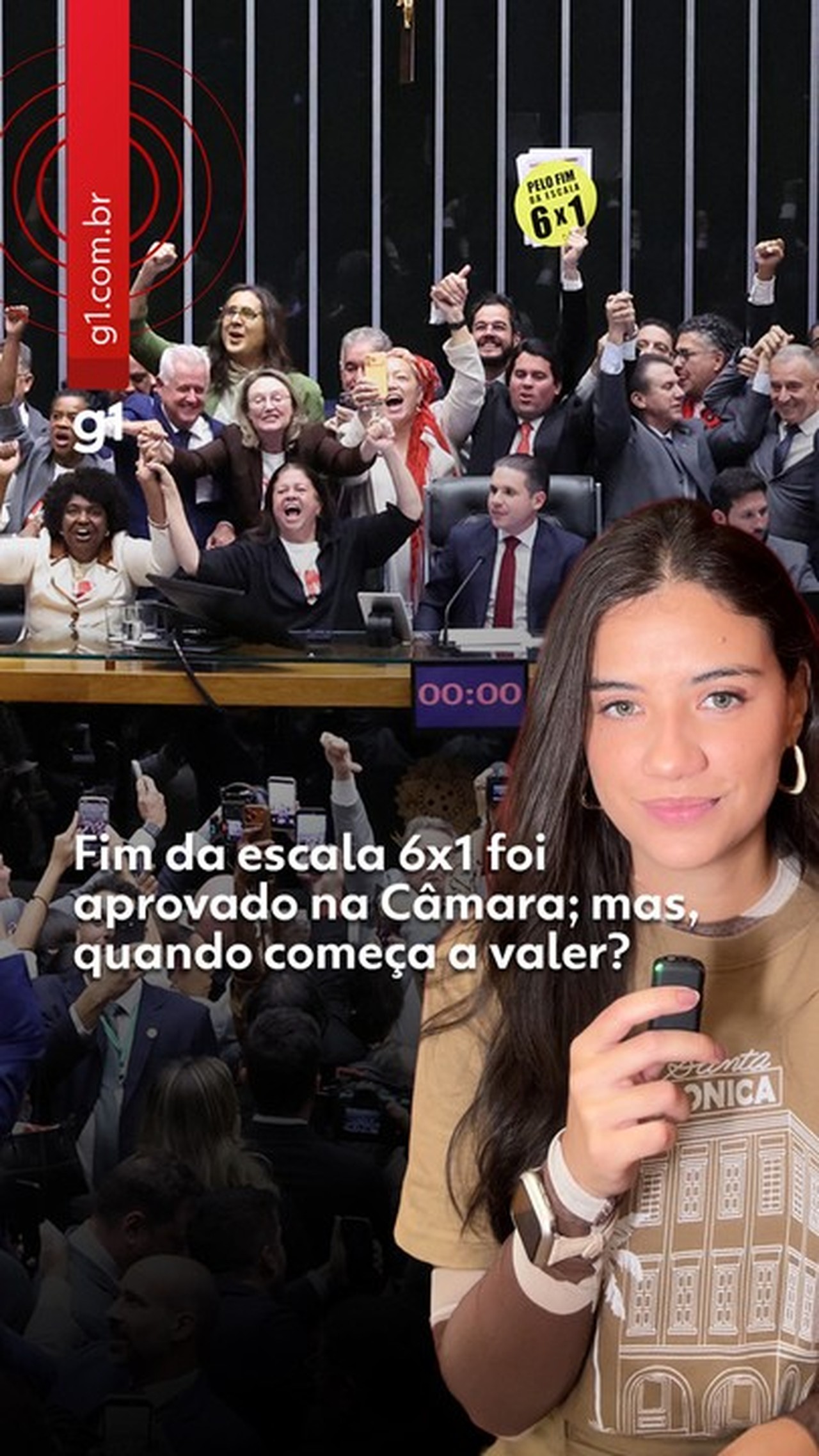 Fim da escala 6x1 sai antes da eleição? As pressões a favor e contra na reta final no Congresso