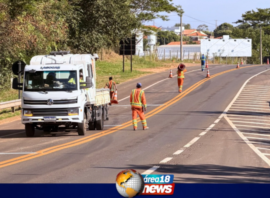 NOVAS FAIXAS SONORAS SÃO INSTALADAS EM TRECHO QUE REGISTROU ACIDENTES EM MIRANDÓPOLIS