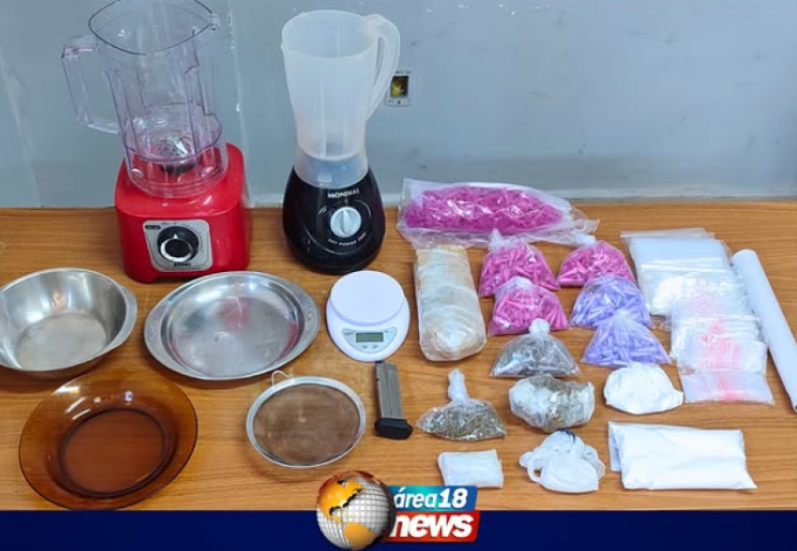  CÃO FAREJADOR ENCONTRA COCAÍNA, MACONHA E MUNIÇÃO EM CHÁCARA DE ARAÇATUBA