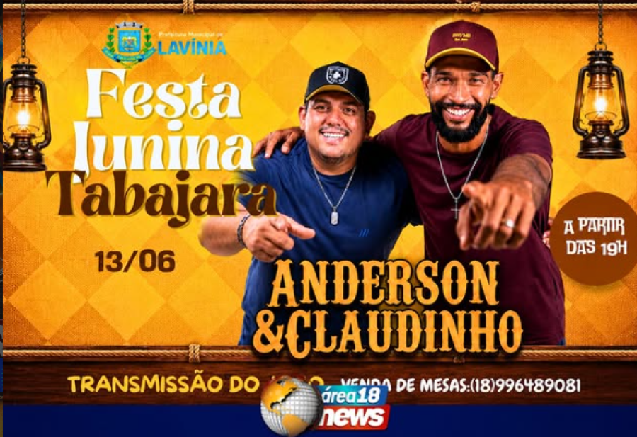 TABAJARA SE PREPARA PARA UMA NOITE DE TRADIÇÃO, MÚSICA E TORCIDA PELO BRASIL
