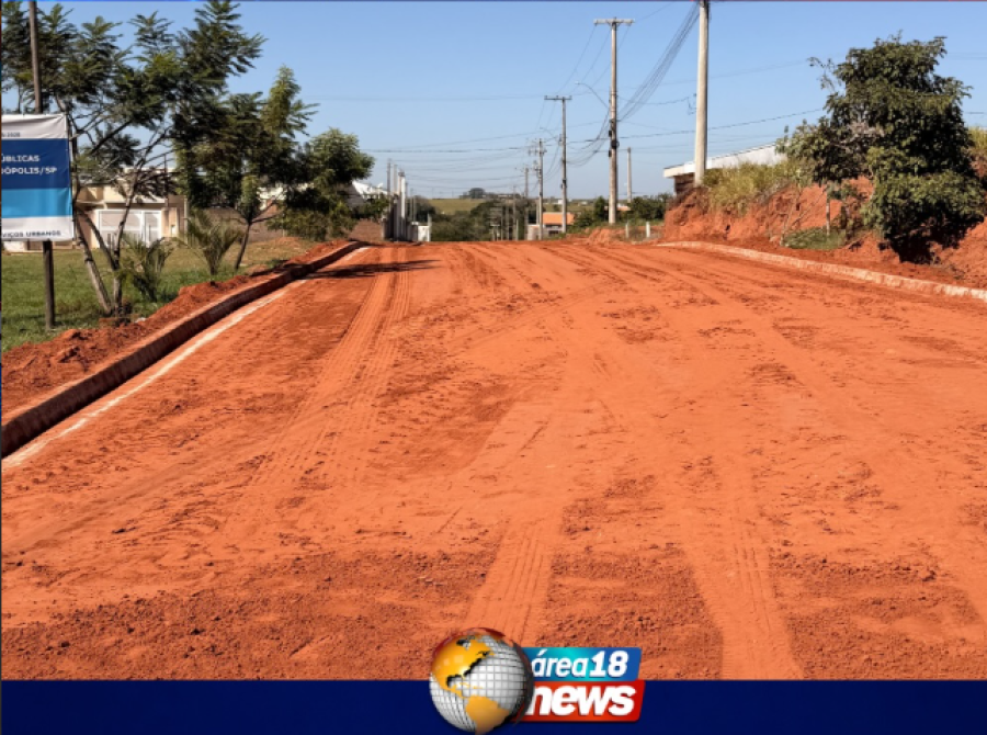 ASFALTO AVANÇA NO SAMPAIO II E TRANSFORMA REALIDADE DE MORADORES EM MIRANDÓPOLIS