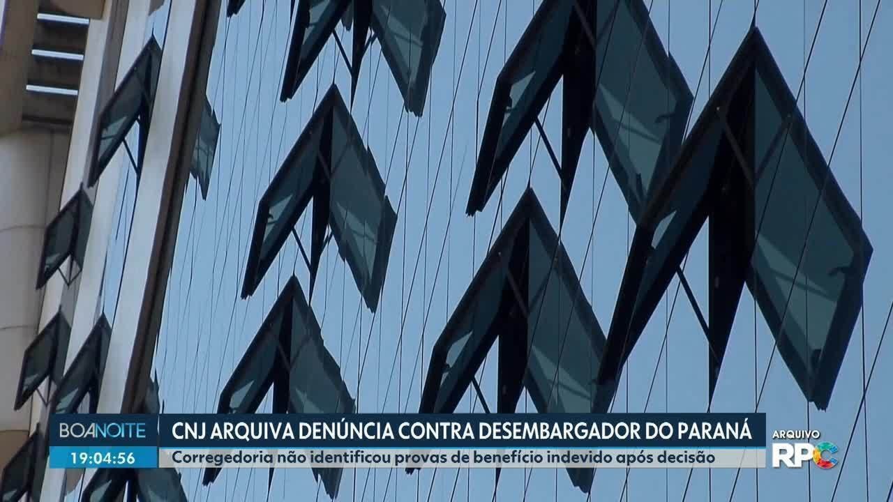 CNJ arquiva denúncia contra desembargador do PR suspeito de ter 'vendido' decisão judicial em troca de quadriciclo