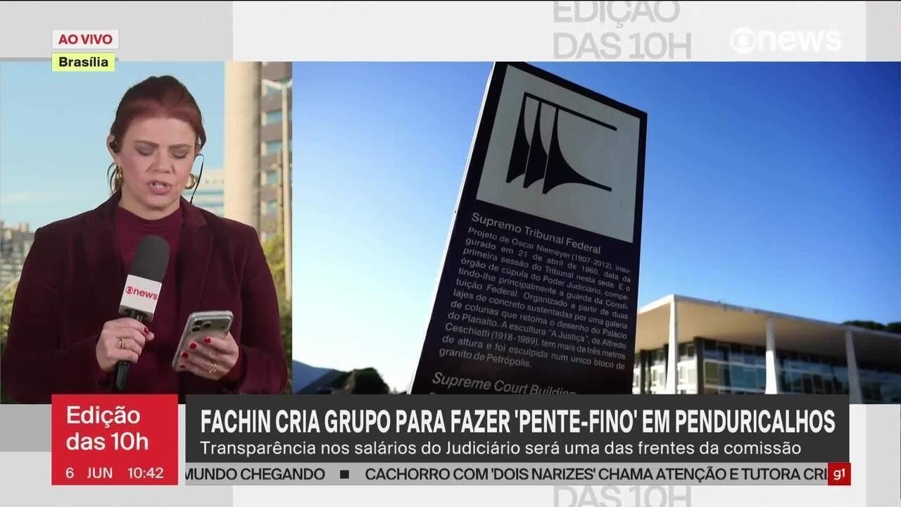 Fachin cria grupo de trabalho para fazer 'pente-fino' em penduricalhos pagos a magistrados