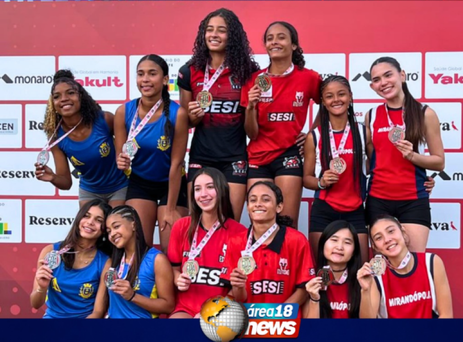 MIRANDÓPOLIS CONQUISTA PÓDIOS NO CAMPEONATO PAULISTA SUB-20 DE ATLETISMO
