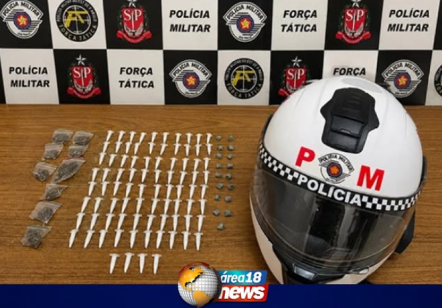 ADOLESCENTE É APREENDIDO COM DROGAS PRONTAS PARA VENDA EM ARAÇATUBA