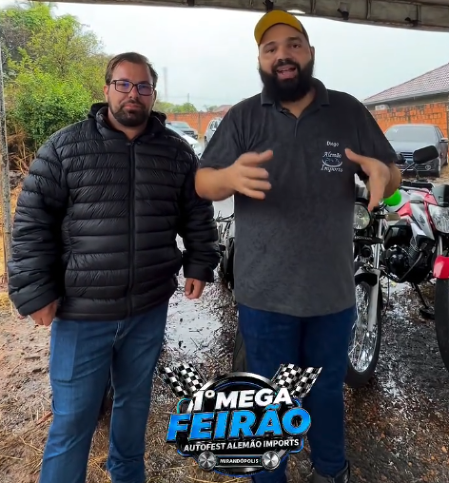 1º MEGA FEIRÃO AUTOFEST EM MIRANDÓLIS TERA CONTINUIDADE NESSE SÁBADO E DOMINGO!