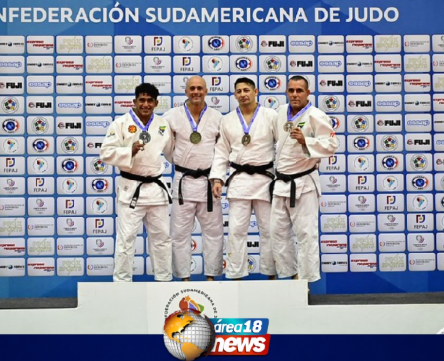  SENSEI DE LAVÍNIA CONQUISTA OURO NO SUL-AMERICANO DE JUDÔ E SE TORNA TETRACAMPEÃO