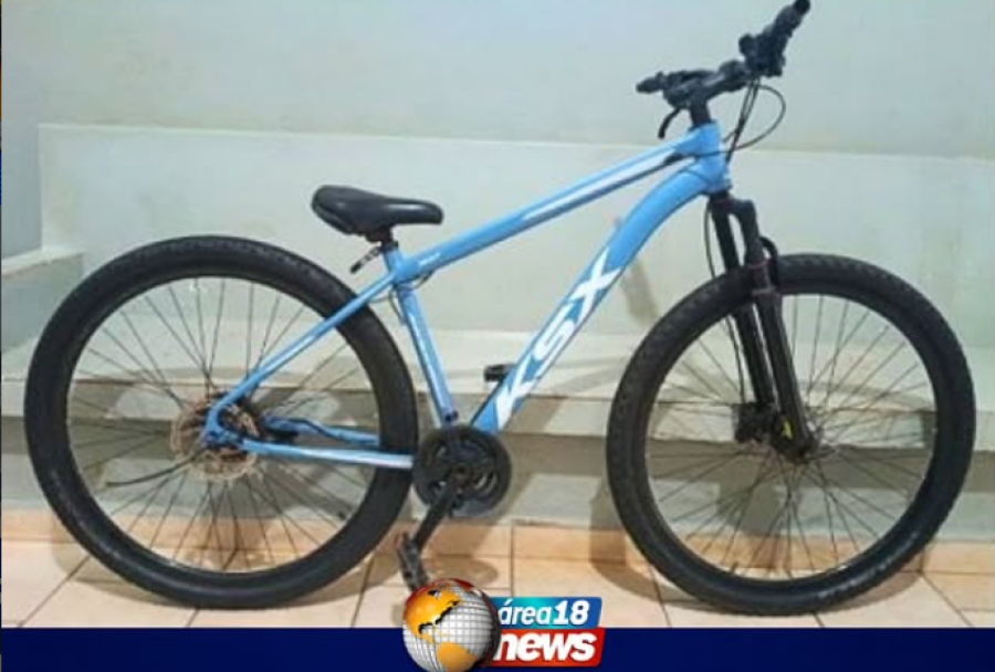  SUSPEITO É PRESO COM COCAÍNA E BICICLETA FURTADA EM PENÁPOLIS
