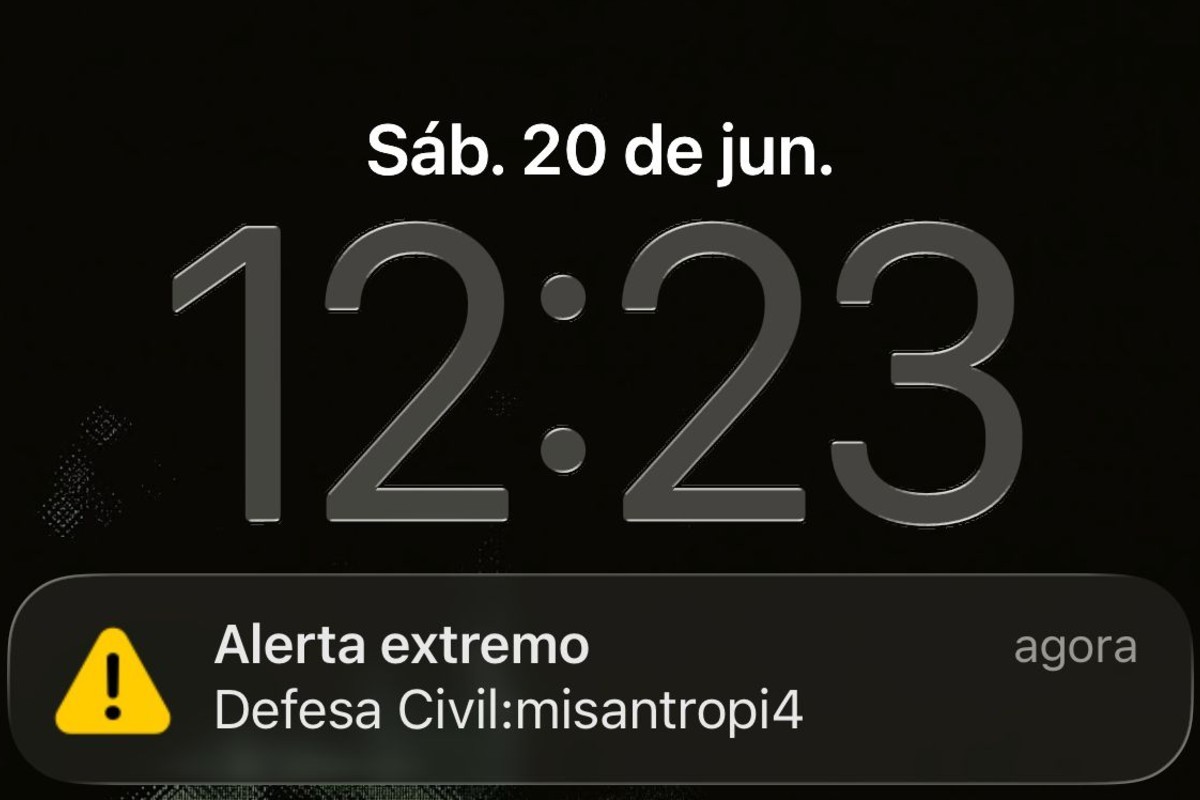O que é 'misantropia'? Entenda o significado da palavra que apareceu em alerta da Defesa Civil Nacional