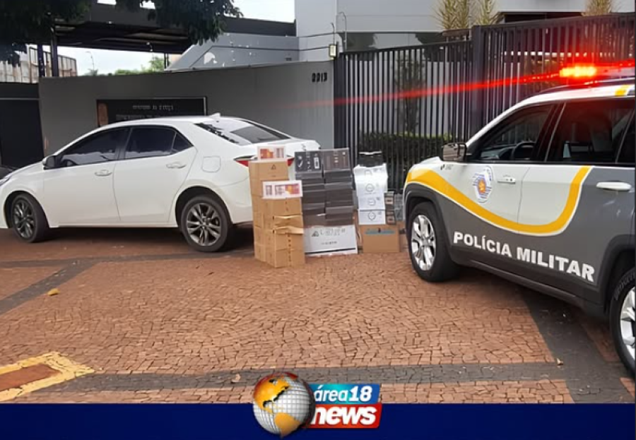  TOR APREENDE 540 PERFUMES ÁRABES AVALIADOS EM MAIS DE R$ 100 MIL NA MARECHAL RONDON