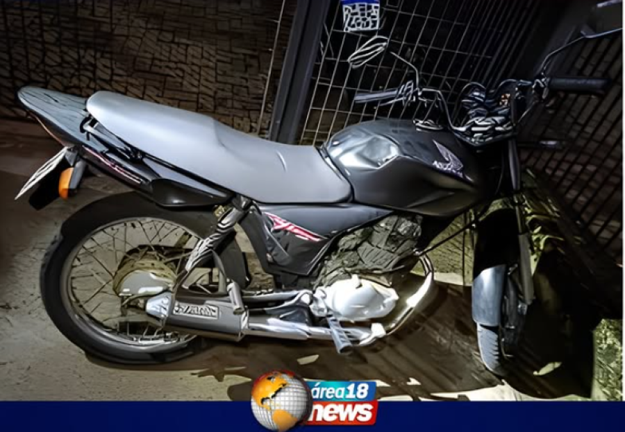 ROCAM APREENDE MOTOCICLETA COM SINAIS IDENTIFICADORES ADULTERADOS EM ARAÇATUBA