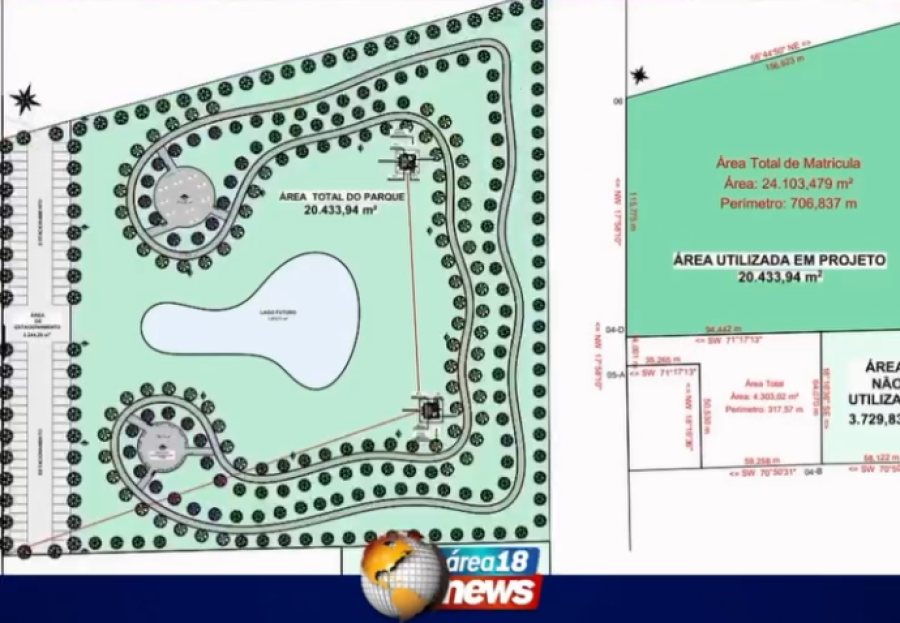 MURUTINGA DO SUL INICIA CONSTRUÇÃO DE PARQUE ECOLÓGICO COM LAGO, PISTA DE CAMINHADA E ÁREA DE LAZER