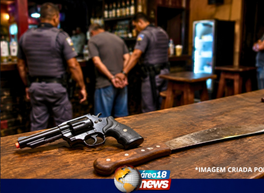 COMERCIANTE É DETIDO PELA ATIVIDADE DELEGADA APÓS AMEAÇAR CLIENTE COM SIMULACRO DE ARMA EM MIRANDÓPOLIS