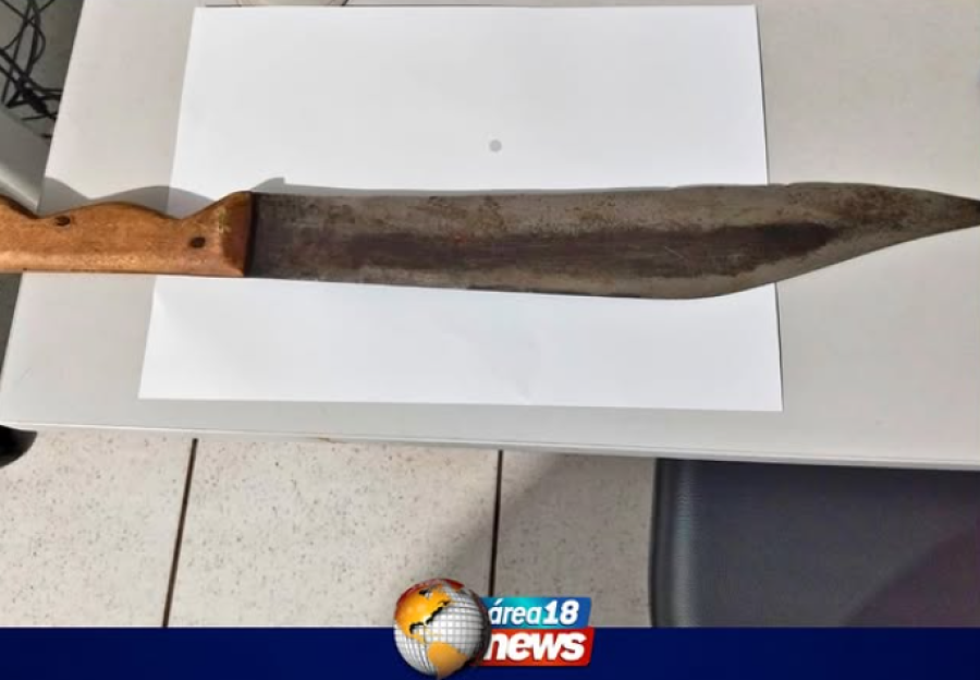 HOMEM É PRESO POR TENTATIVA DE HOMICÍDIO APÓS ATAQUE COM FACÃO EM GASTÃO VIDIGAL