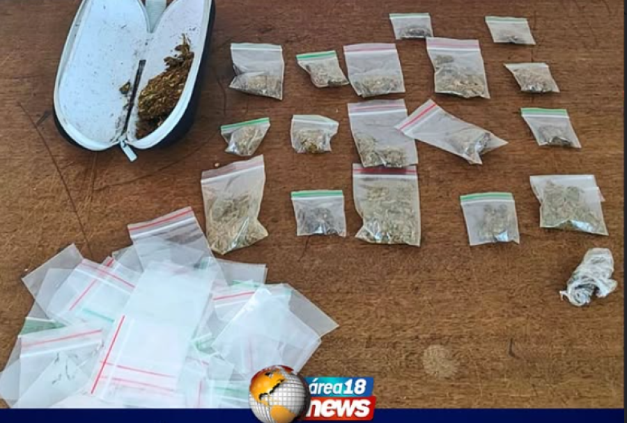 POLÍCIA MILITAR PRENDE HOMEM POR TRÁFICO DE DROGAS NA PRAINHA DE BURITAMA
