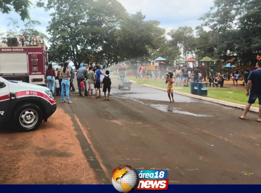 POLÍCIA MILITAR PARTICIPA DO PROJETO “ILHA DA FANTASIA” E REFORÇA APROXIMAÇÃO COM A COMUNIDADE